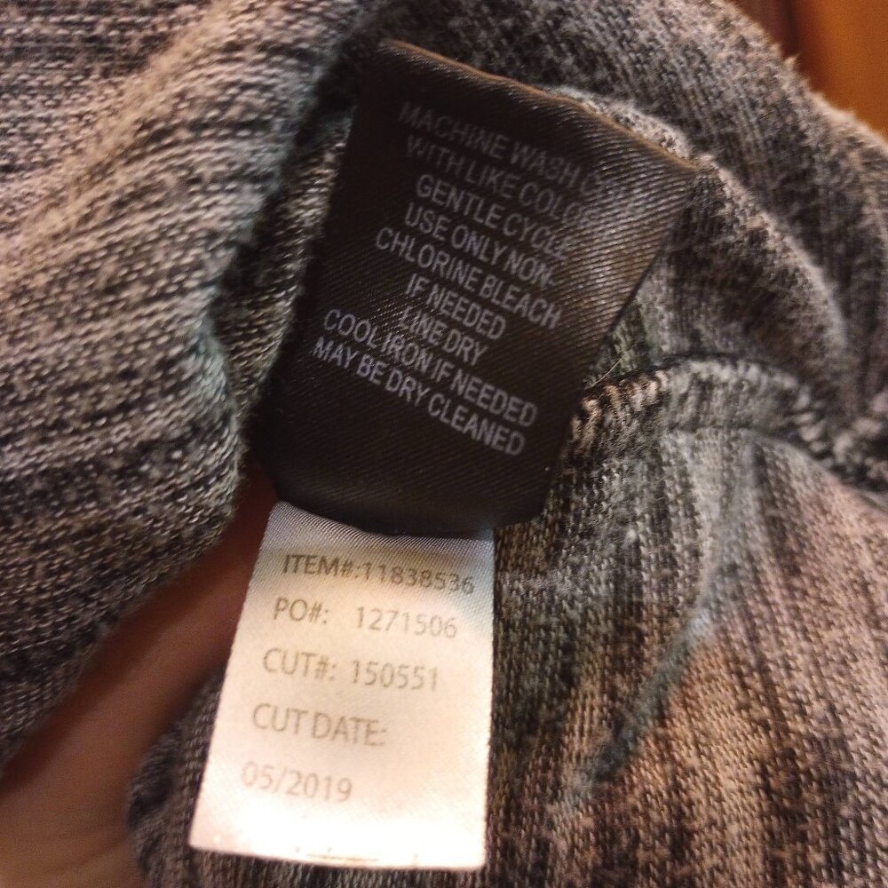 Torrid size 2 Gray Super Soft Plush Tunic Tee - Picture 8 of 8